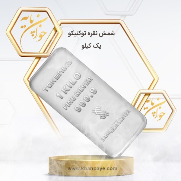 شمش نقره یک کیلوگرمی توکنیکو / عیار 999.9
